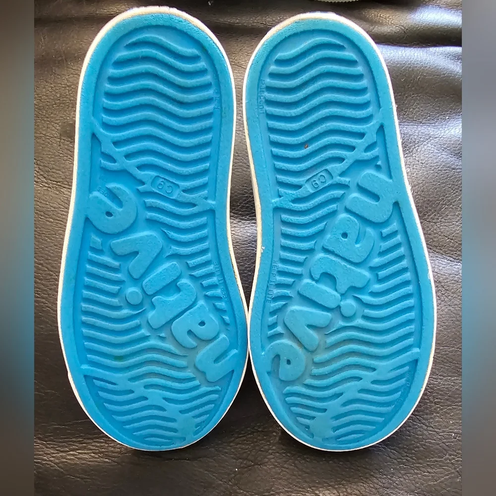Native Jefferson Water Shoes Native Water Shoes Natives Blue White Unisex Size 9